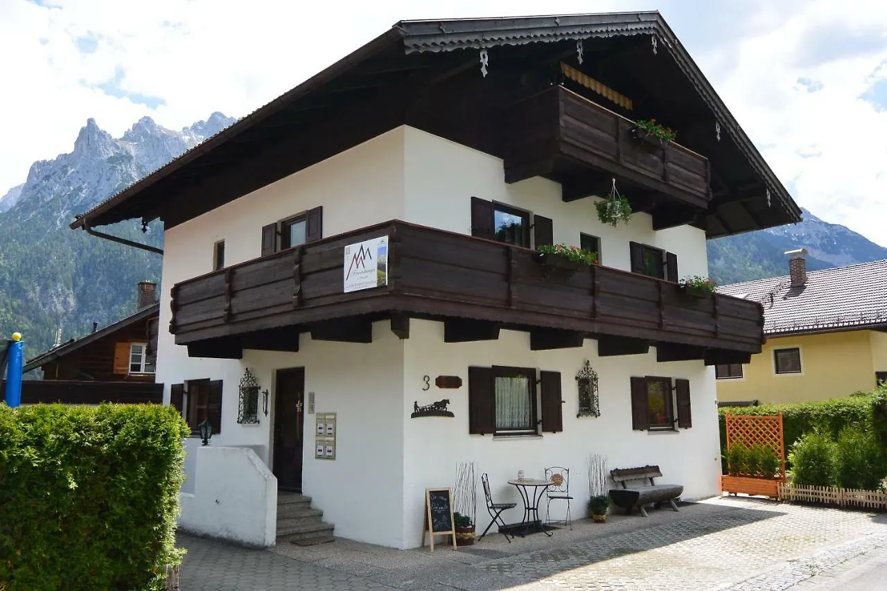شقة Haus Edelraute ميتنوالد 0*,
