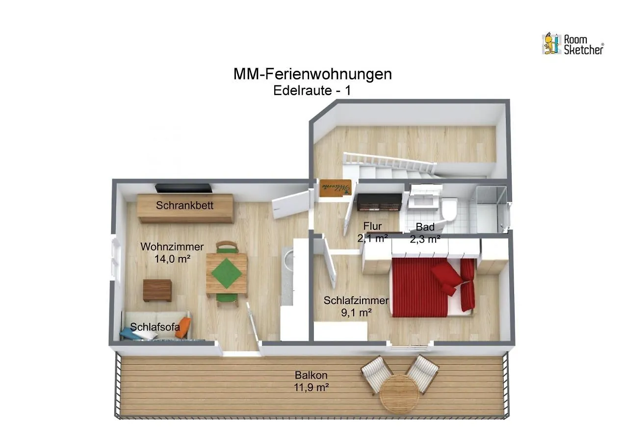 Haus Edelraute Apartment Mittenwald